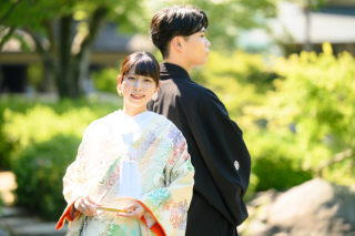 【5大特典付き】7/1～8/31サマーキャンペーン✨和装弐点プラン「日本庭園」+スタジオ　 新婦様和装2着／データ230枚