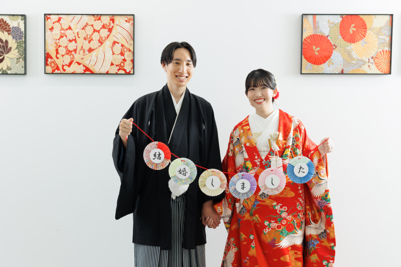 リニューアル記念♡5,000円OFF【11/20～12/29】スタジオ壱点　40,000円　データ80枚+お好きな和装1着