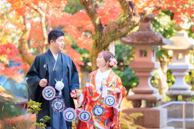 【11/1~12/12平日限定】22,000円OFFフォトアイテム付き✨『和装壱点』 高幡不動尊 衣装1着/130枚