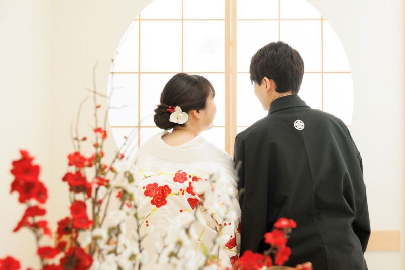 ◇5大特典付き◇7/1～8/31サマーキャンペーン✨和装弐点プラン　平日撮影『高幡不動尊』+スタジオ　230枚納品／新婦衣裳２着