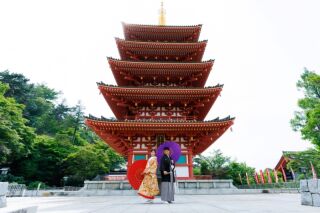 【7/1~8/16平日】夏限定データ満足180枚✨和装２着ロケスタ87,000円◇高幡不動尊◇ウェルカムボード付き‼️