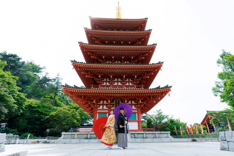【7/1~8/16平日】夏限定データ満足180枚✨和装2着ロケスタ87,000円◇高幡不動尊◇ウェルカムボード付き‼️