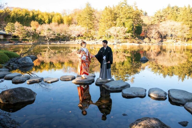 2/28迄の撮影『ロケスタ和洋』93,000円✨和洋弐点：洋装スタジオ・和装日本庭園　衣裳2着／100カット