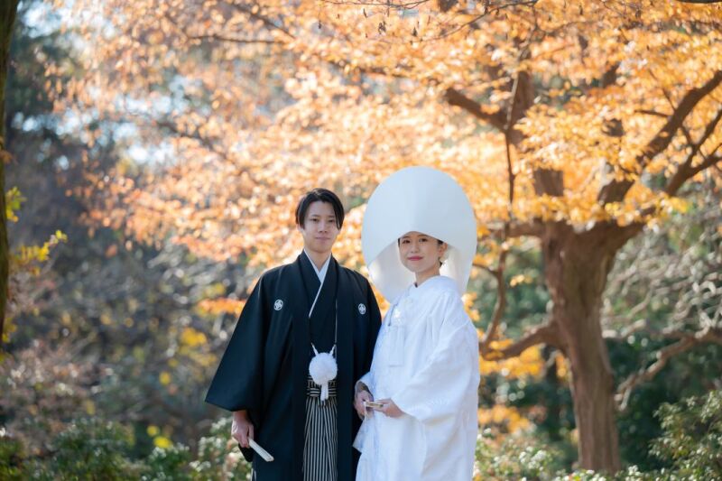 11月中のお申込み・12月指定日限定✨昭和記念公園『日本庭園　68,000円プラン』　和装1着／100カット／正座ショット付