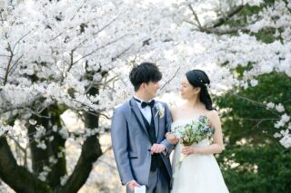 桜フォト♡3/26～4/10　和洋弐点プラン≪洋：桜・菜の花≫≪和&times;スタジオ≫ 210枚／新婦美容込／衣裳差額無し／移動費込み