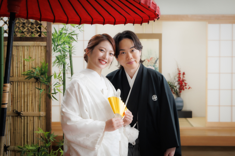 7/1～8/31迄の期間限定価格‼️◇ファミリーフォトウエディング◇和装2着スタジオ撮影♡ご両親の着付け代つき♪