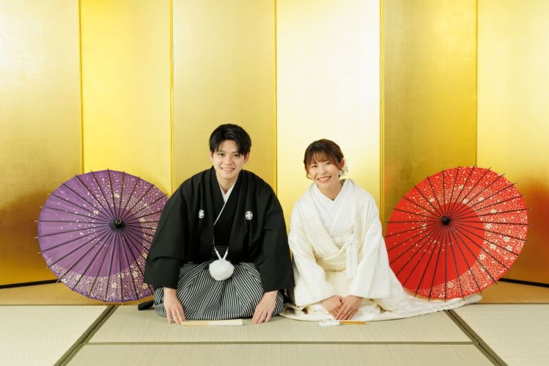 スタジオ弐点♡ウェルカムボードプレゼント58,000円 【和室撮影あり！衣装追加料金なし！レタッチ済みデータ120カット付き！】