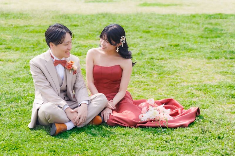 6/30迄の撮影✨新緑20,000円OFF和洋弐点◇洋装：昭和記念公園◇和装スタジオ／210カットのデータ付き♡／衣裳差額無し‼