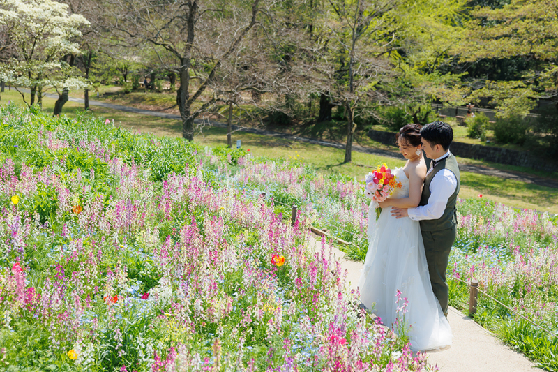 ≪5・6月撮影≫新緑campaign✨洋装1点♡ネモフィラやポピーブーケガーデンなど撮影♡洋装1着・130枚♡&yen;88,000