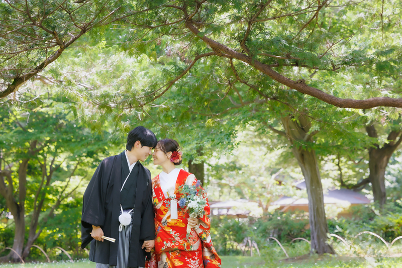 【紫陽花campaign☆22,000円OFF】和装弐点 ≪スタジオ＆紫陽花≫選べる特典：土日祝日料金無料orウェルカムボード✨