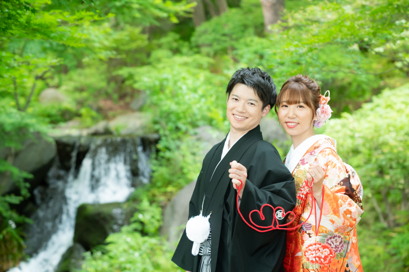 【5月13日～6月30日】和装弐点 ≪スタジオ＆昭和記念公園≫◇121,000円◇新緑や紫陽花／衣裳はどれを選んでも追加料金なし