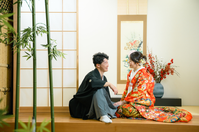 【8月9月撮影】ロケ&times;スタ和洋プラン✨New英国洋館（洋）+立川店スタジオ（和）データ100枚◇ウェルカムボード付き♡