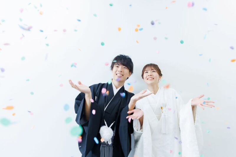 【データ&アルバム付プラン】選べる5大特典♡スタジオ和装1着/データ80枚/62,000円➡57,000円 /毎月10組様限定!