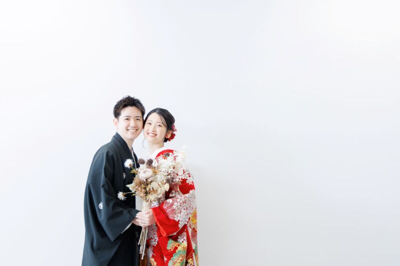 【さくら直前campaign✨3/24迄】和洋弐点 ≪洋:寒緋桜・ミモザ・菜の花≫≪和:スタジオ≫2万円OFF✨123,000円