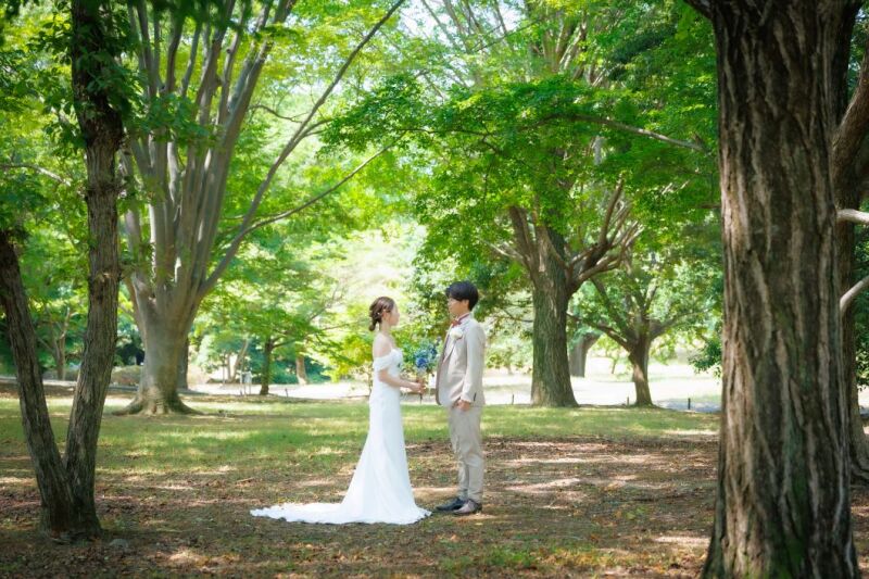 ロケ洋装１点＊昭和記念公園130カット✨90,000円→80,000円　衣装差額無し♪／美容込／移動費込／