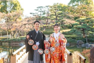 1/4～1/12限定✨お年玉プラン✨『日本庭園+スタジオ』　68,000円プラン　和装2着／100カット　年賀状や年始の挨拶に♪