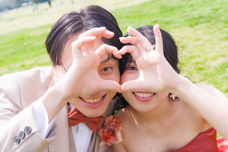 6月残り5組限定‼️『ロケスタ和洋』洋装:昭和記念公園 和装:スタジオ◇93,000円データ100枚