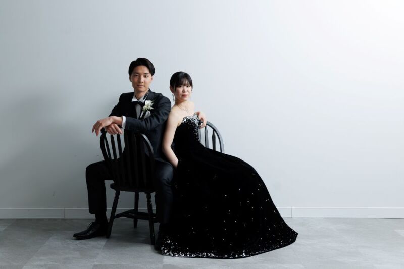 洋装1点スタジオプラン♡お好きなウエディングドレス・カラードレスで♡衣裳差額なしブライダルインナー等込み