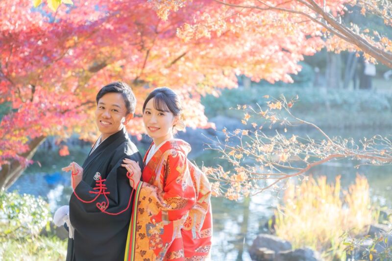 【12/1~1/31】22,000円OFF&フォトアイテム付✨『和装弐点』昭和記念公園✛スタジオ 衣装2着/230枚