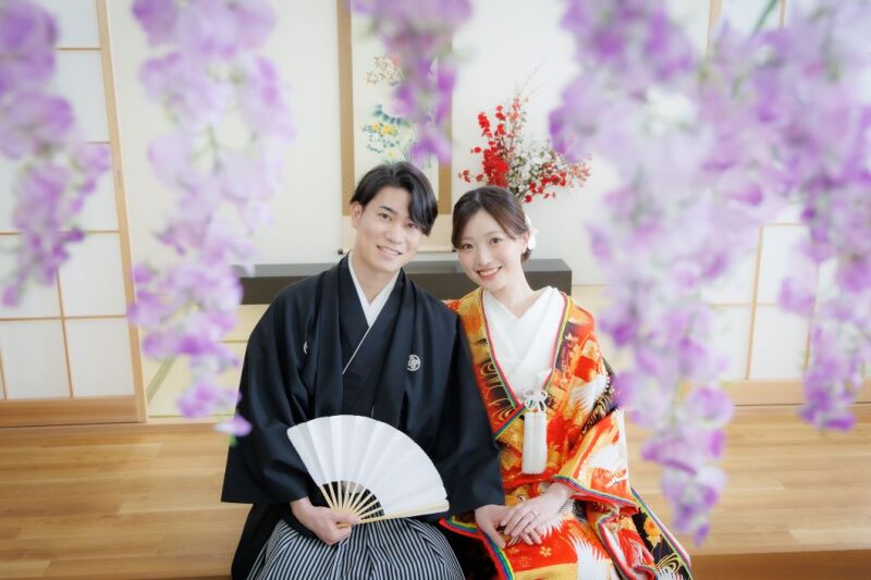 和装or洋装◇衣裳２着スタジオ♡【5月6月撮影♪梅雨の時期は安心のスタジオプラン】選べる特典付き♪63,000円／衣裳差額なし‼