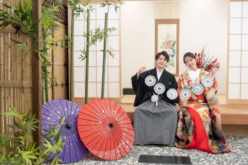 【2月3月撮影】スタジオ和装弐点プラン 63,000円➡58,000円♡5,000円OFF✨/和装2着/衣裳差額無し♪