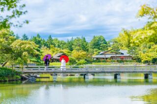 毎月5組限定‼️和装＆ドレス≪日本庭園（昭和記念公園）＋スタジオ≫93,000円データ100枚◇衣装追加料金なし・移動費込