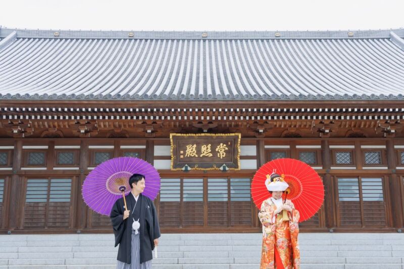 ★特典つき★年内対象期間限定プラン 普濟寺(和)×スタジオ(洋)『ロケスタ和洋プラン』108,000円/和&洋各1着