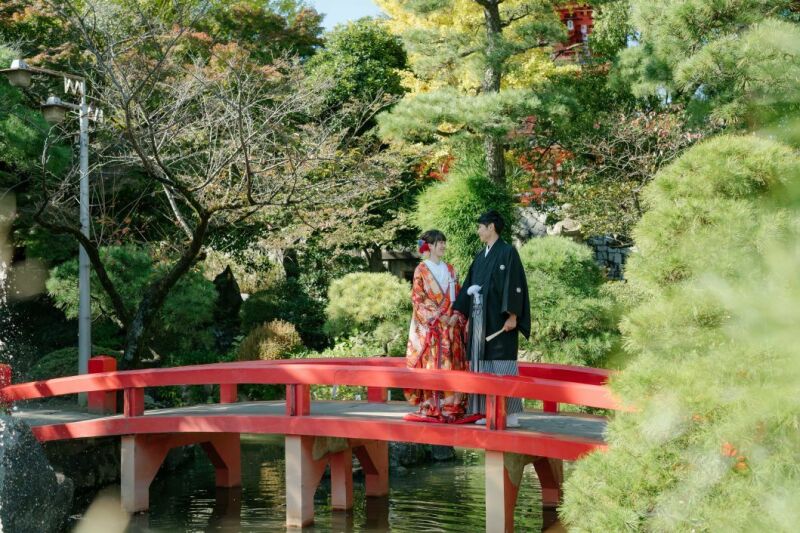 2/4～2/28の平日限定『和装壱点』110,000円➡88,000円✨　高幡不動尊+正座ショット／130枚／特典付き