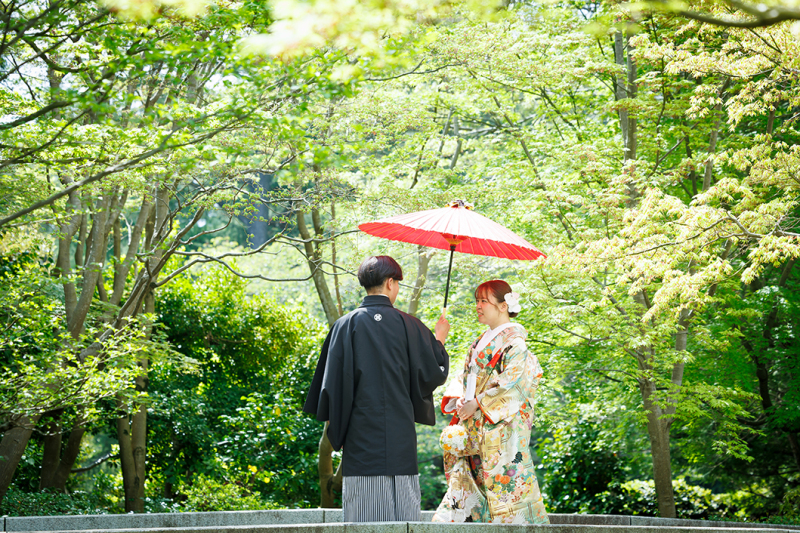 5月撮影＊ツツジ＆新緑・ポピー◇昭和記念公園+スタジオ ≪和洋弐点≫123,000円♡210枚お好きなスポットで撮影♪