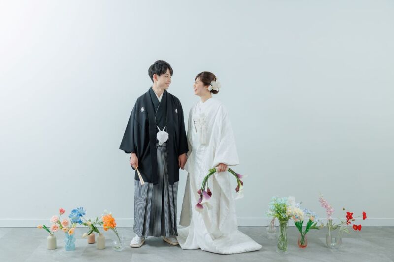【5大特典付き】7/1～8/31サマーキャンペーン✨和装弐点プラン「日本庭園」+スタジオ　 新婦様和装2着／データ230枚