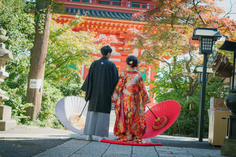 【10/25~12/12平日限定】和洋ロケロケ 和装→高幡不動尊+洋装→昭和記念公園 210枚