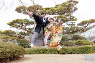 ✨年内撮影特別プラン✨【12/15～12/29撮影：和装２着150カット】　日本庭園＋スタジオ撮影