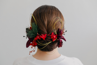 髪飾り花