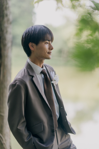 ネクタイ【濃茶】