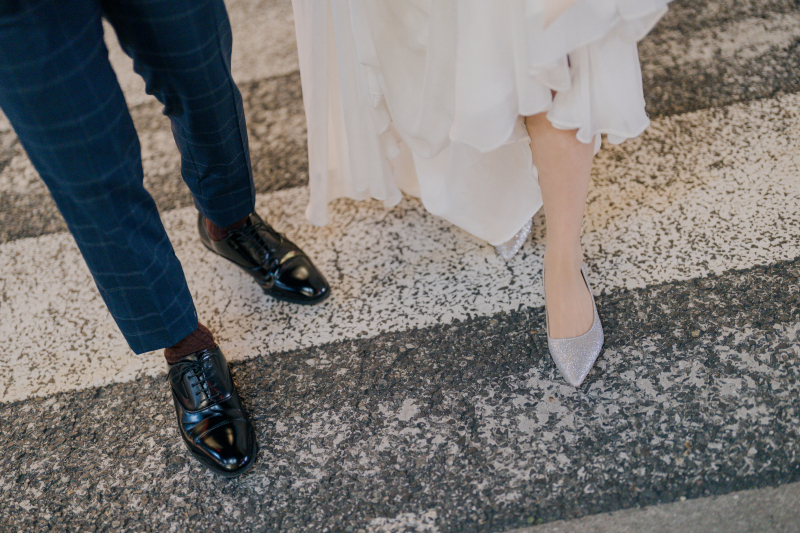 オプションのパンプスに変更をご希望