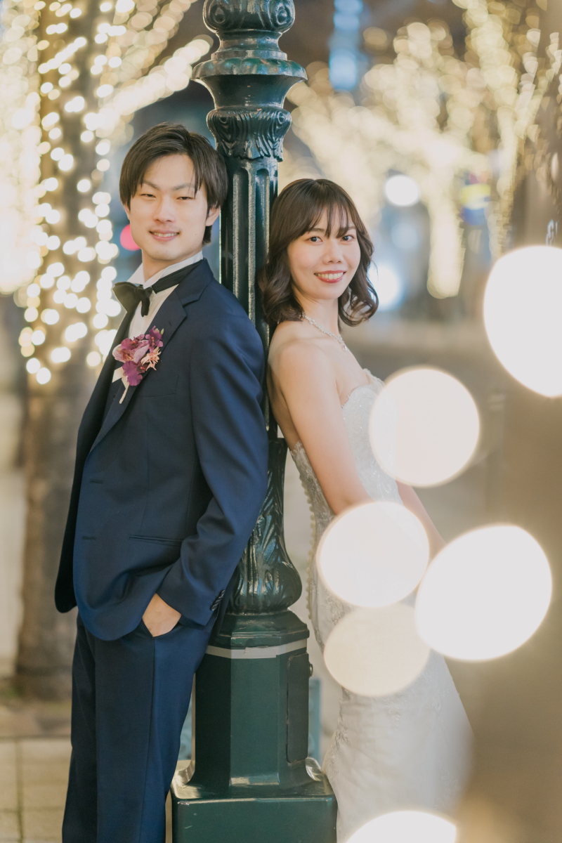 神戸のキラキラな街並みで