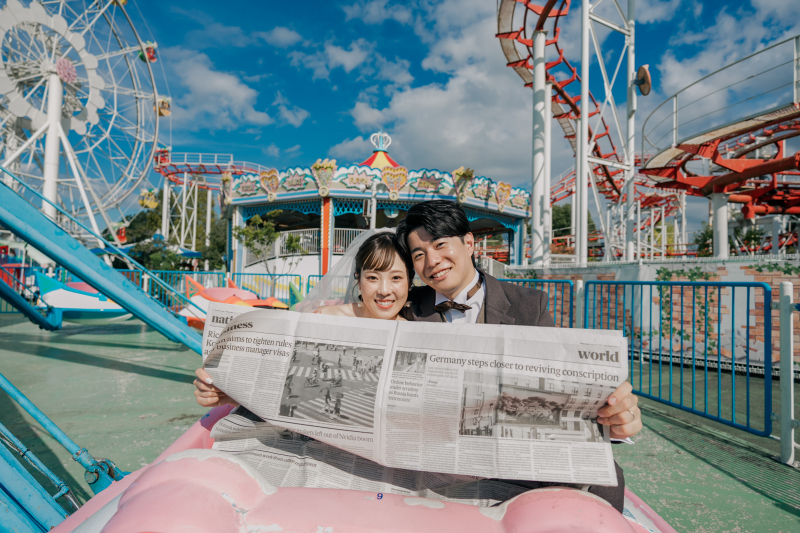 遊園地で撮影！？【神戸おとぎの国】