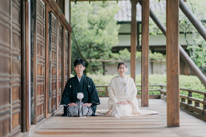 定番の正座ショット!