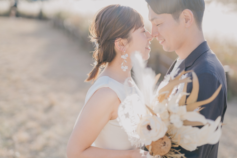 お鼻をくっつけて