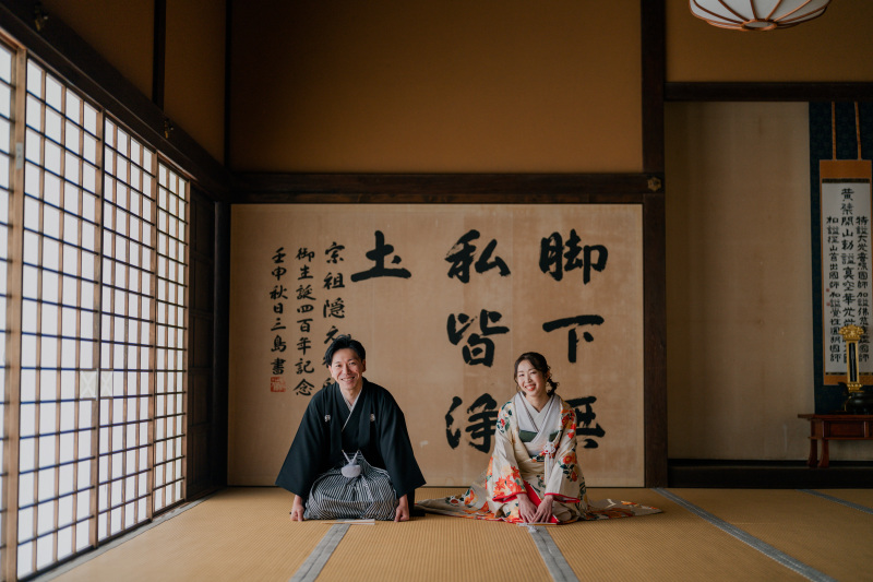 萬福寺といえば!この背景ですよね!