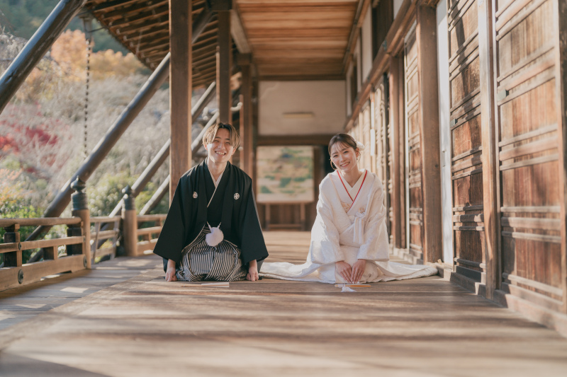 王道のお正座ショット