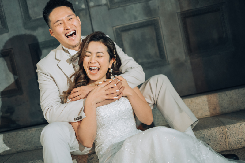 ギュッと笑顔で