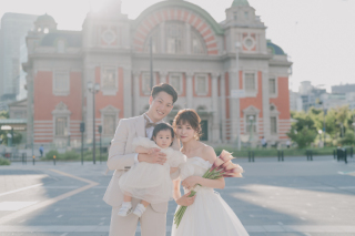 【和装洋装前撮り】可愛いお子様との前撮り撮影！