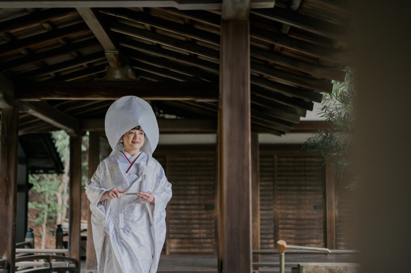 綿帽子ショット