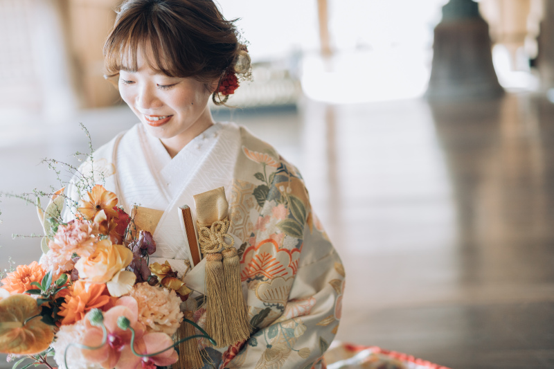 こだわりのブーケ