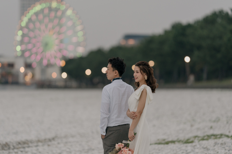 17:00ヘアセットを変えて撮影スタート