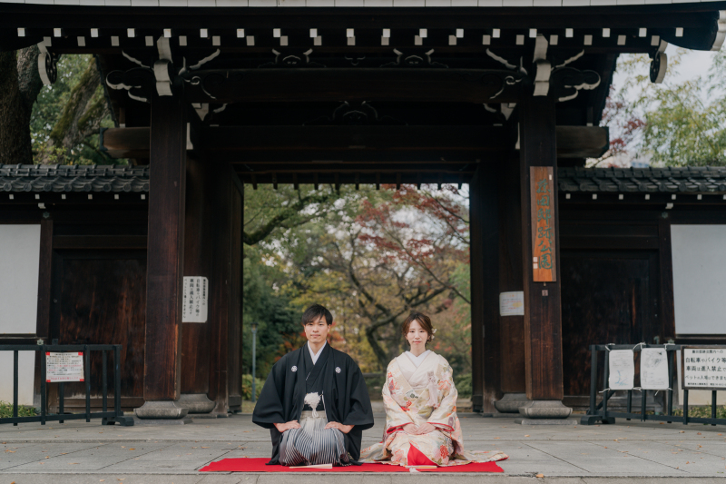 旧藤田邸にて和装前撮りスタート