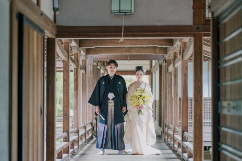 11:30毘沙門堂で撮影スタート