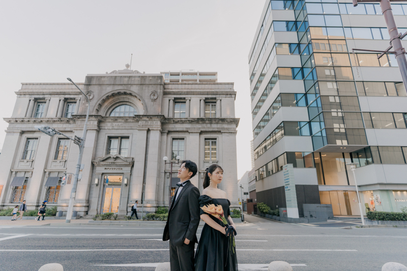 居留地で撮影開始！