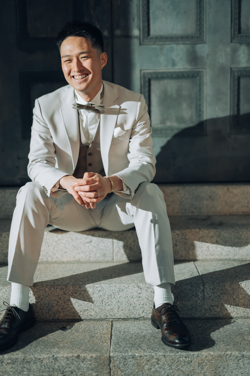 新郎ソロショット